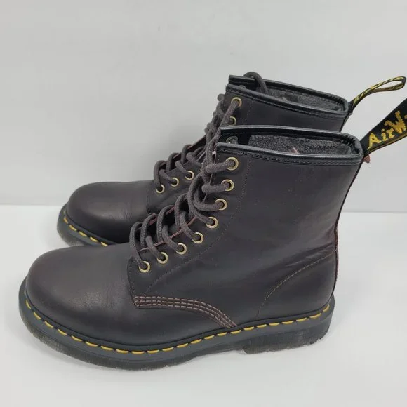 Dr. Martens 1460 Men's Wintergrip Leather Boots Cocoa 24038 US Size 10 NWB - Picture 5 of 12